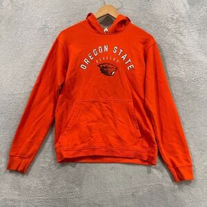 Wes And Willy Hoodie Youth Medium Orange Oregon State‎ Beavers Football NCAA